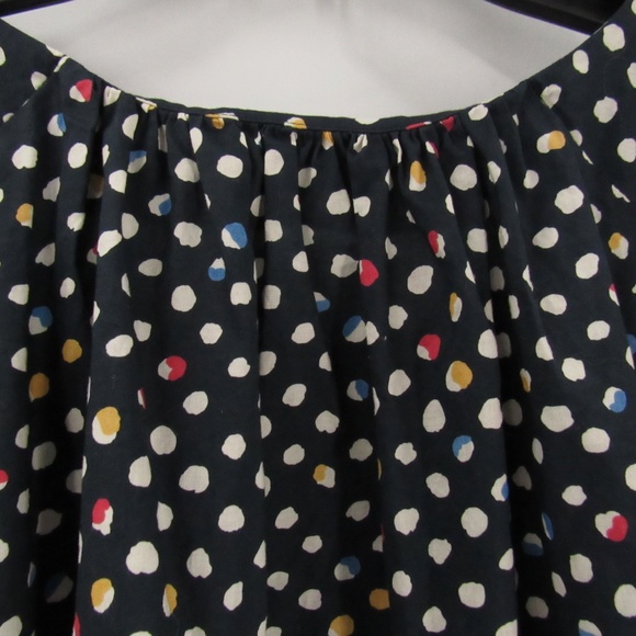 Hobbyra Hobbyre Dot Print Pullover Loose-Fit Top S - Picture 11 of 11